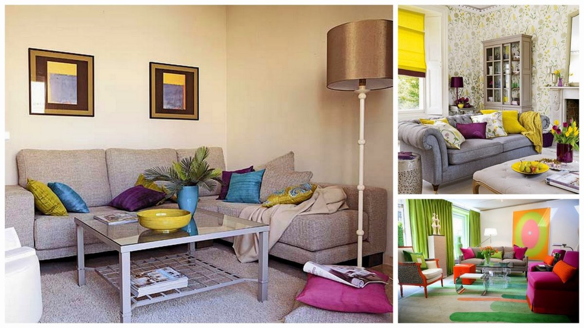 Чконый диван с подушками