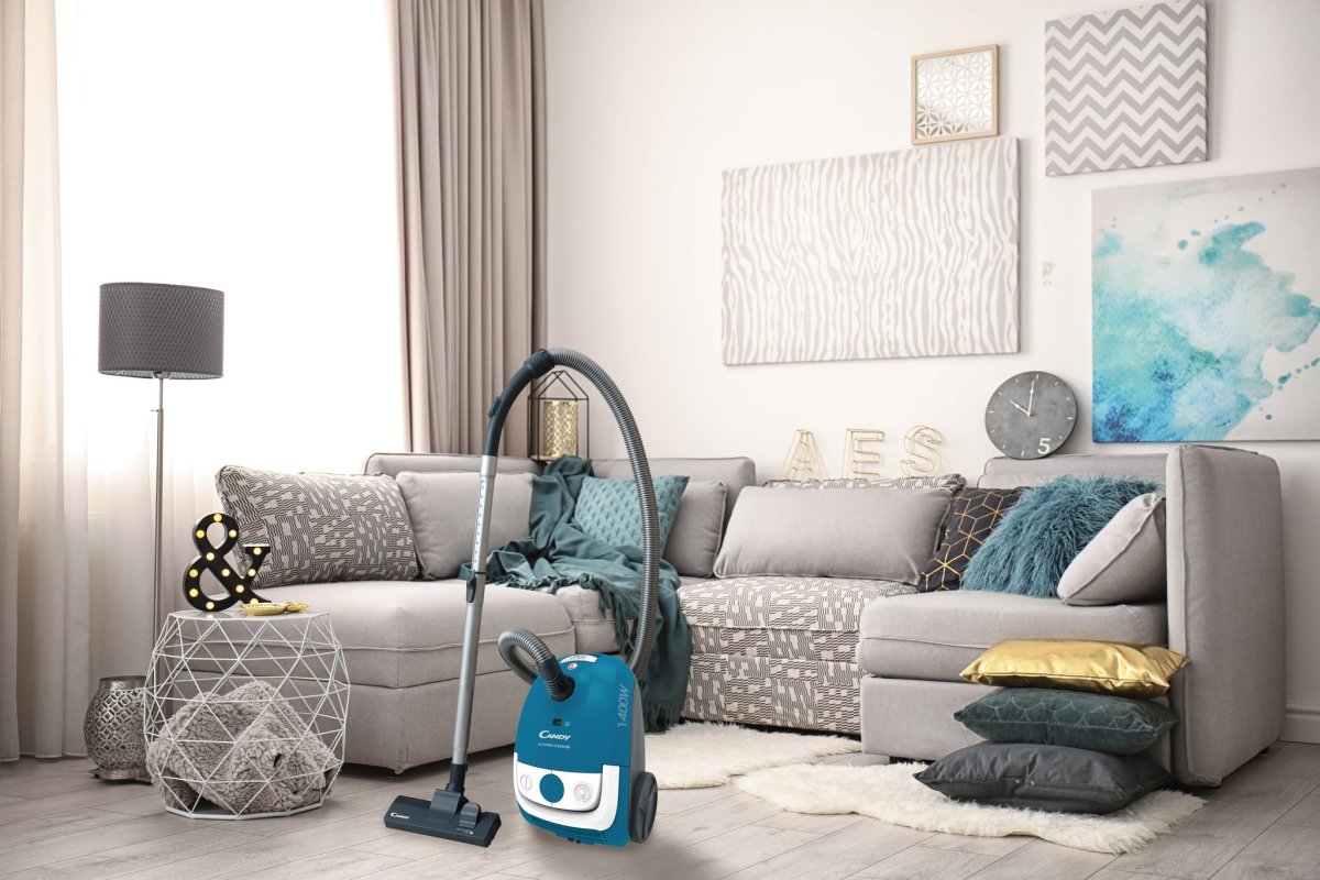 Пылесос Candy cafb1400 019 голубой