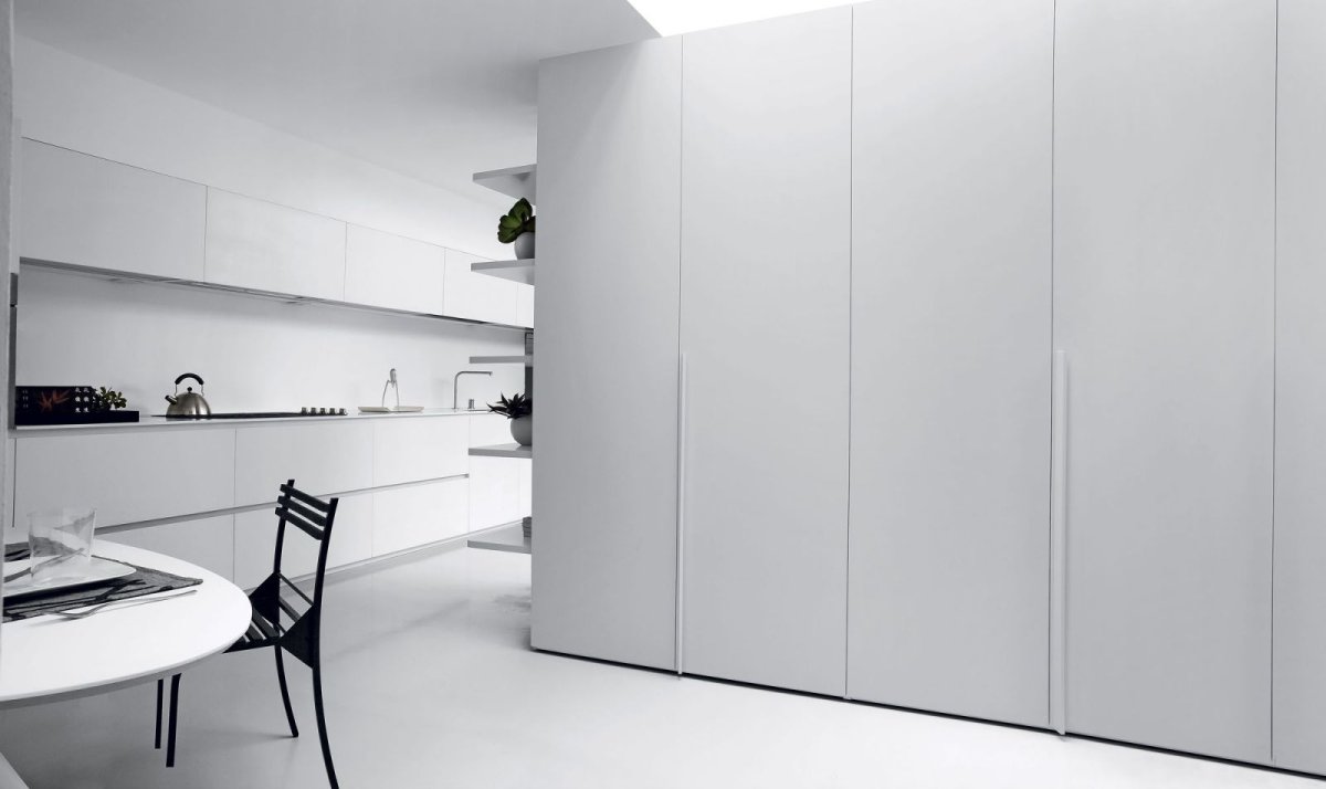 Шкаф без ручек