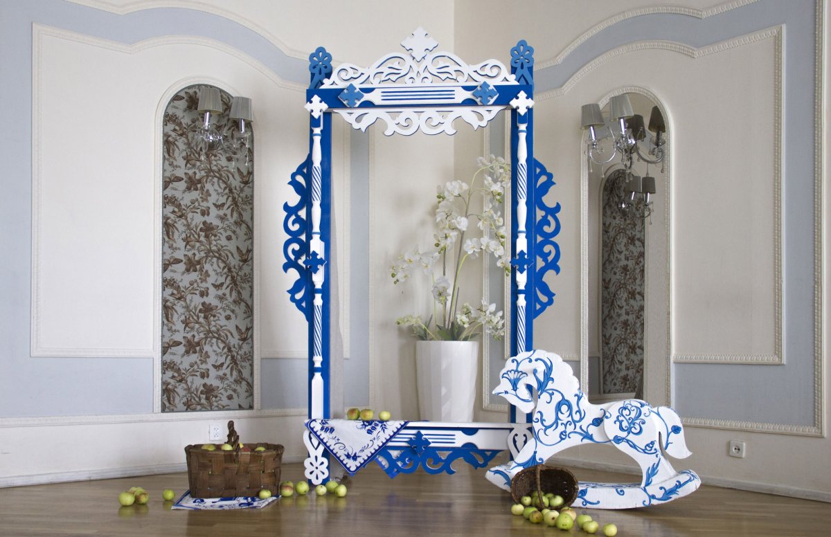 Фотозона Гжель