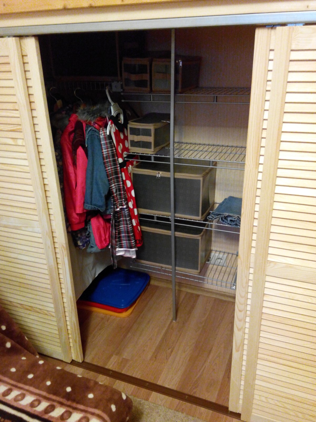 Самодельный шкаф гардероб