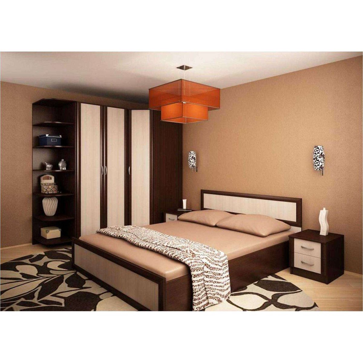 Спальня Милана Глазов отбеленный дуб