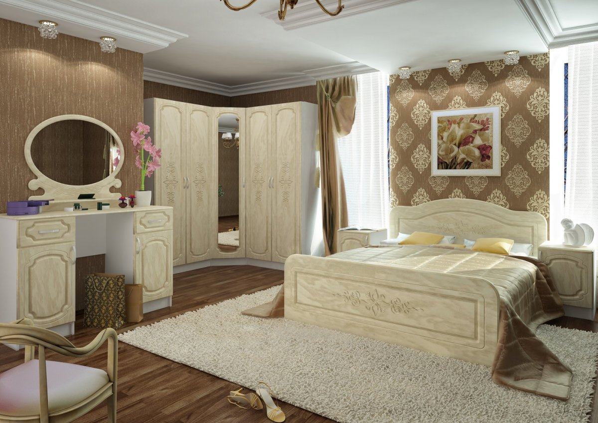 Спальный гарнитур Модерн БТС