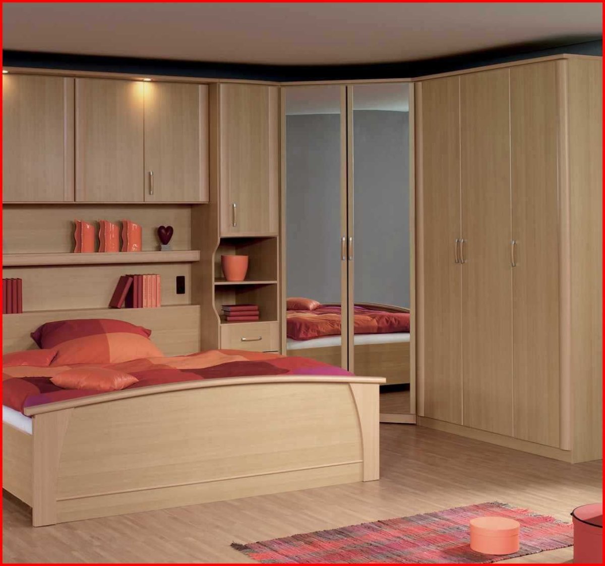 Ясень Анкор светлый спальня