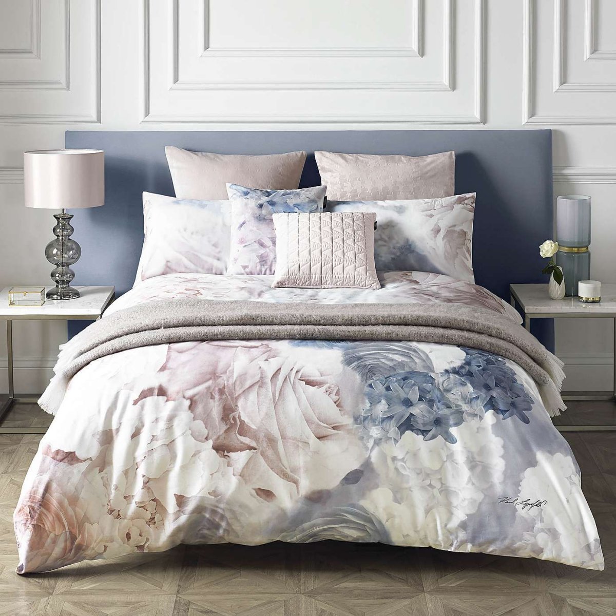 Мраморное постельное белье Шейн