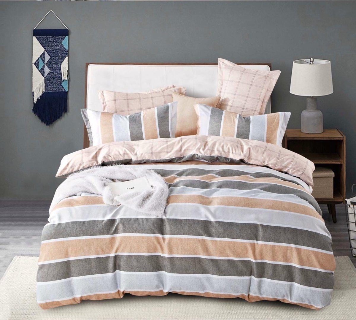 Постельное белье евростандарт Boris ab-19-200/14 полисатин