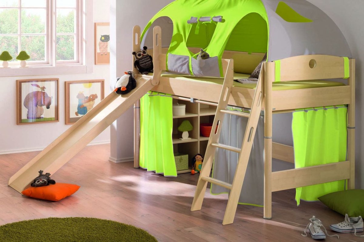 Детская кровать чердак