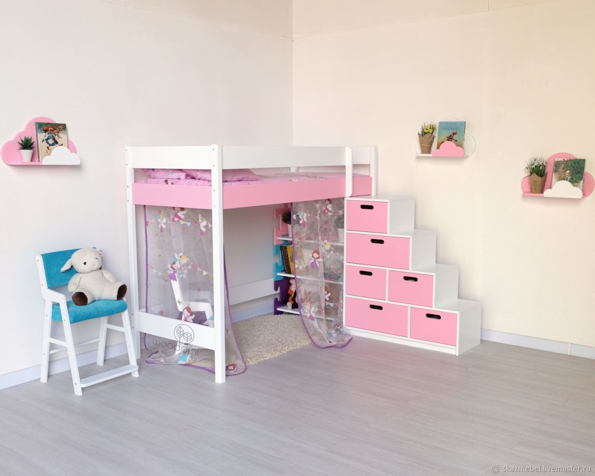 Кровать-чердак Kiddy Loft