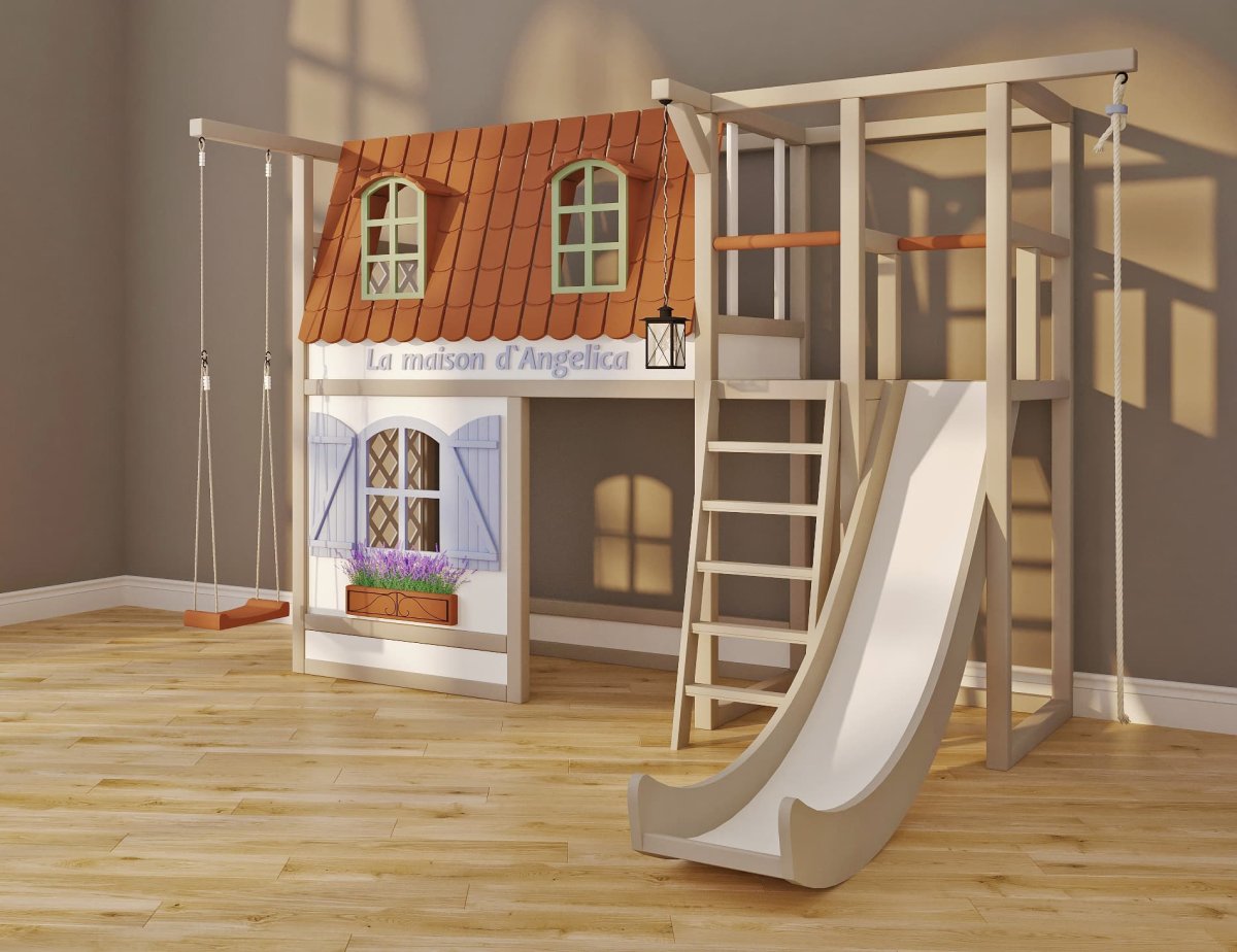 Кровать чердак игровая Фиона