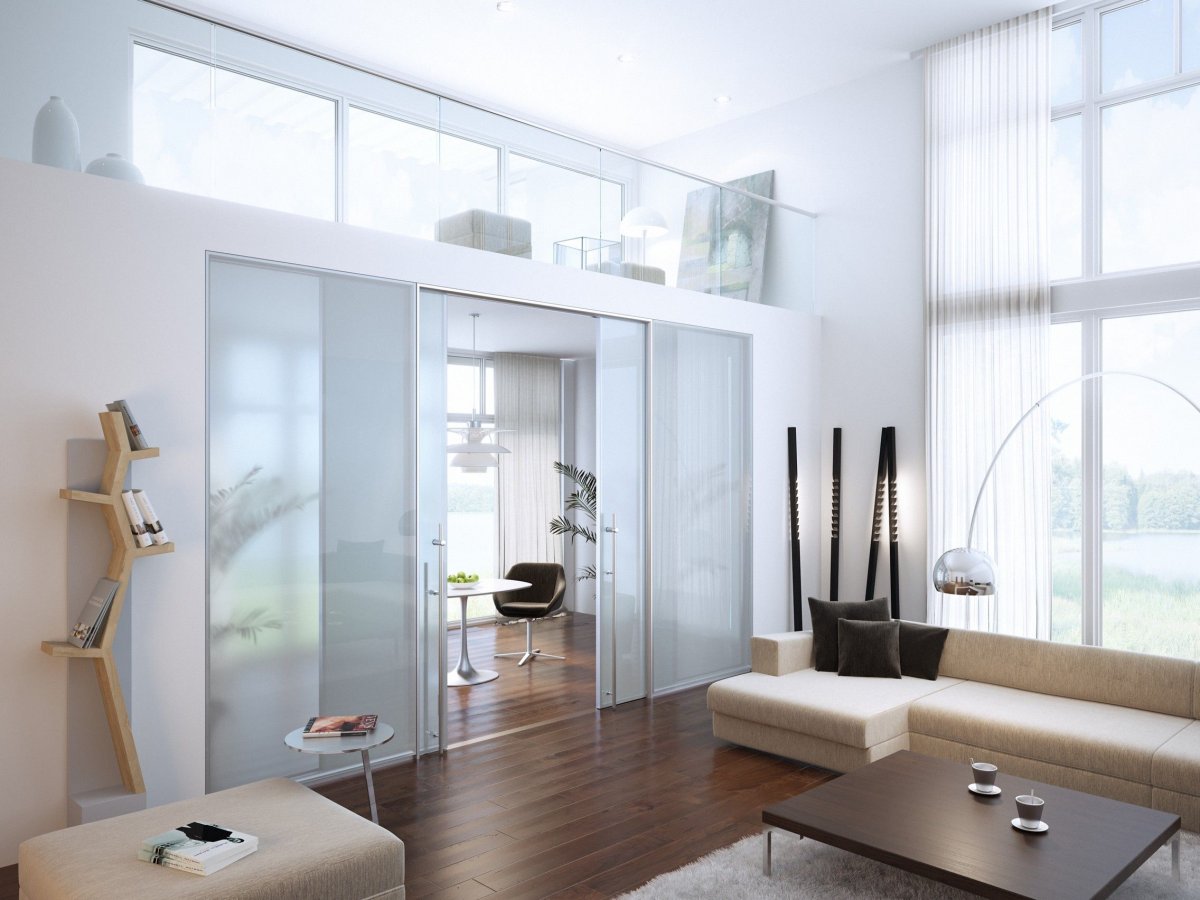 Перегородки в стиле хайтек