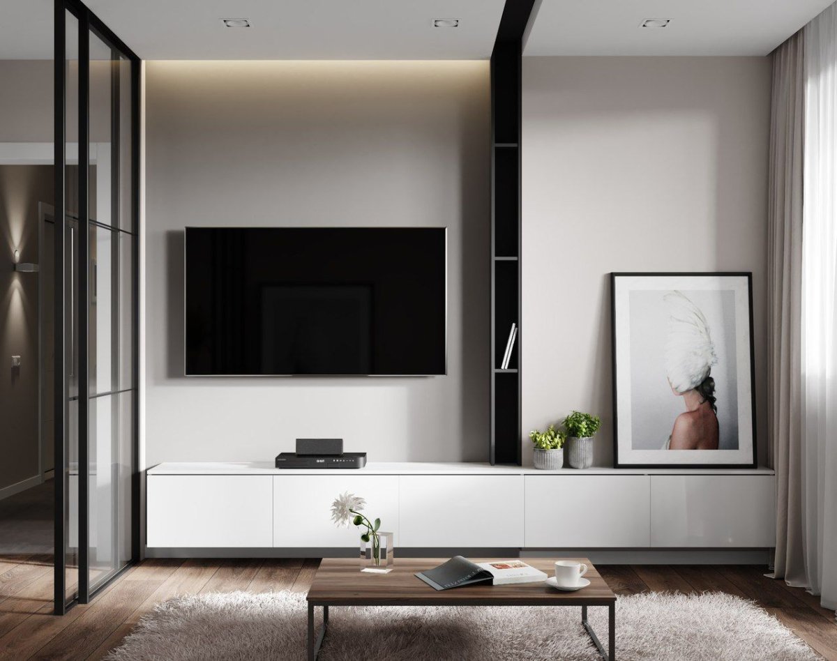 Зеркальное панно с фацетом