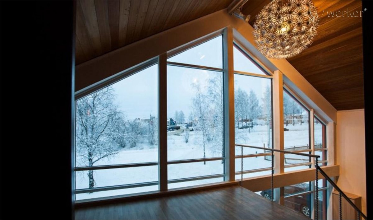 Мансарда с панорамными окнами