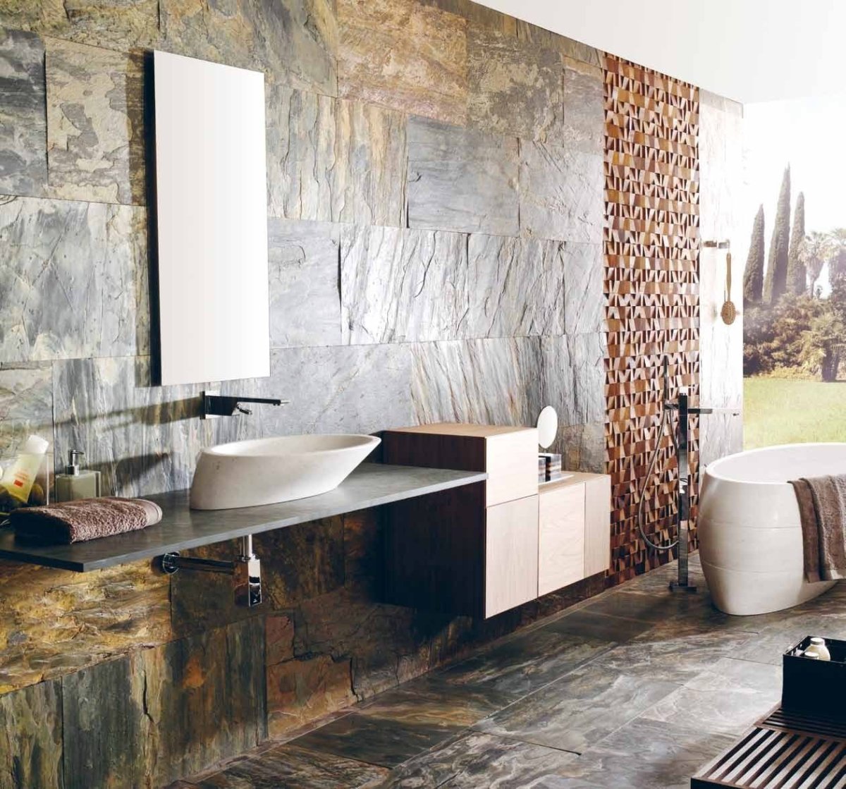 Дизайнер травертин