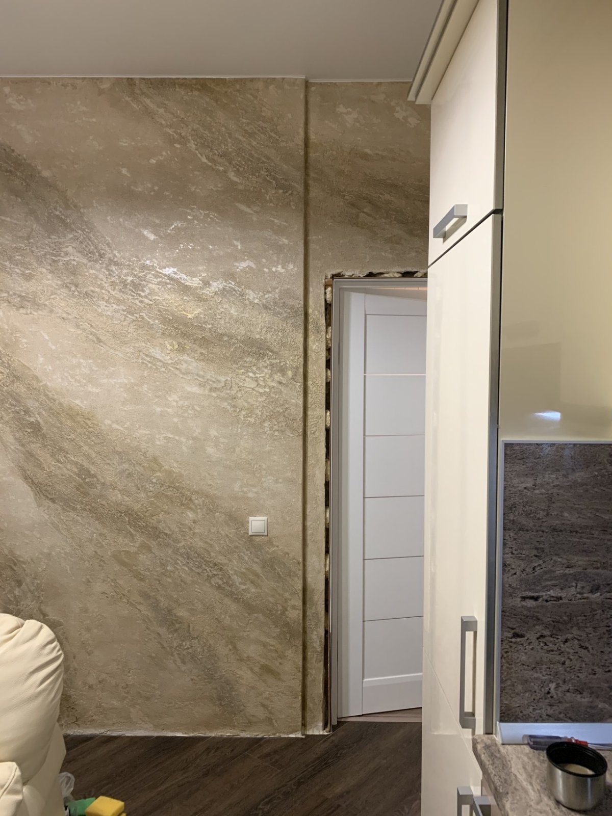 Мраморная ванная комната в частном доме