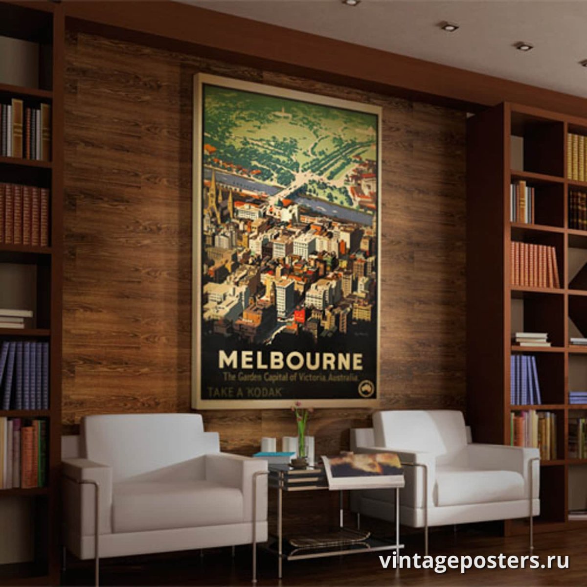 Черно-белые постеры для интерьера