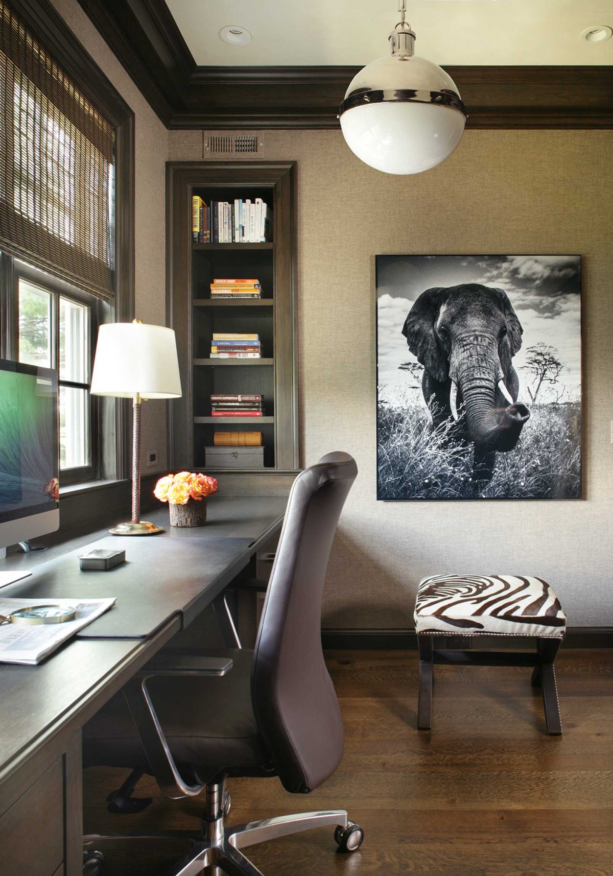 Декор кабинета в офисе