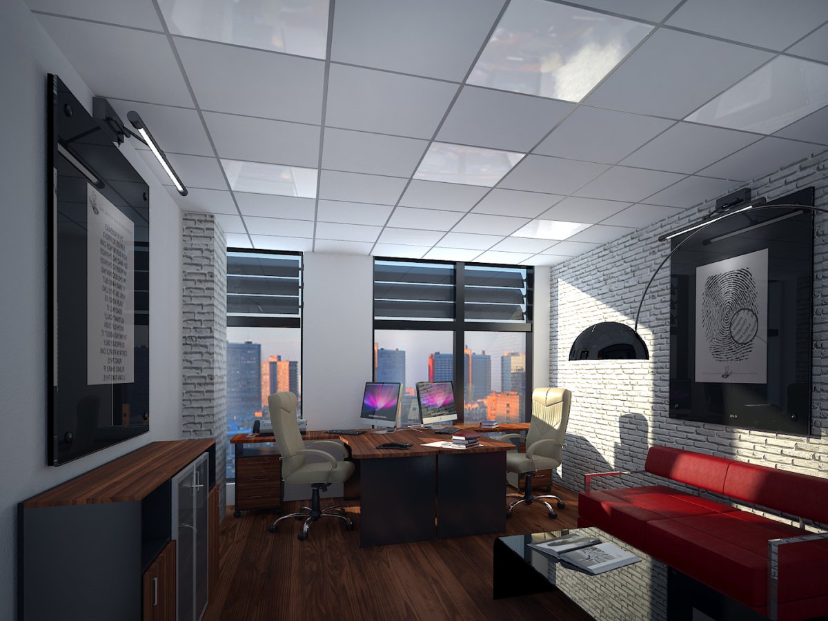 Стильный интерьер кабинета