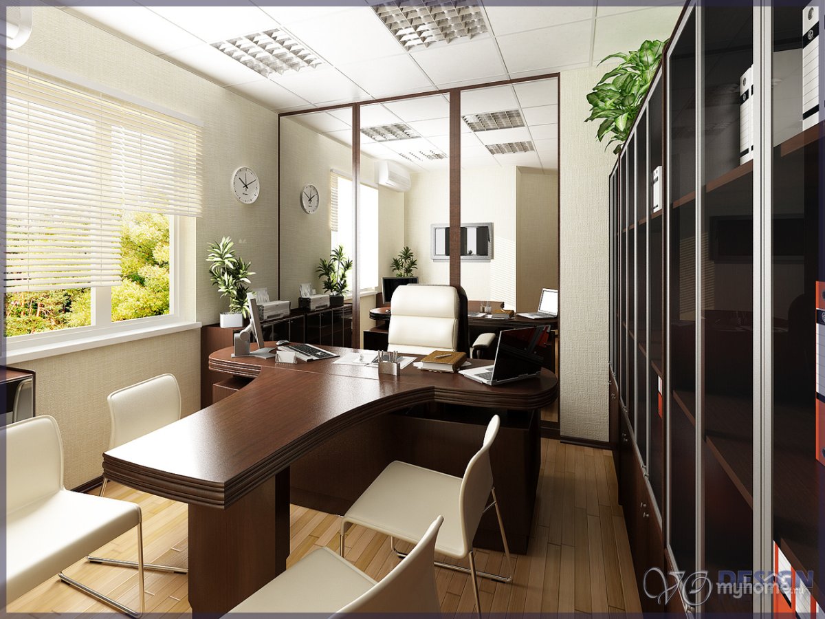 Интерьер офиса турфирмы