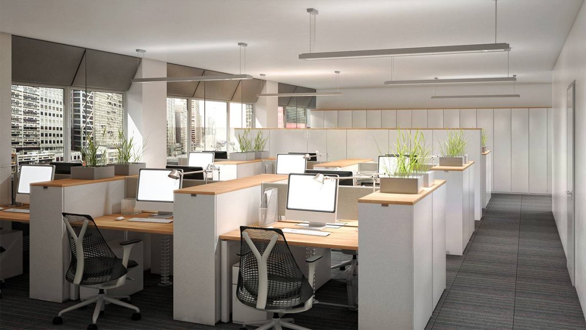 Интерьер офиса недвижимости