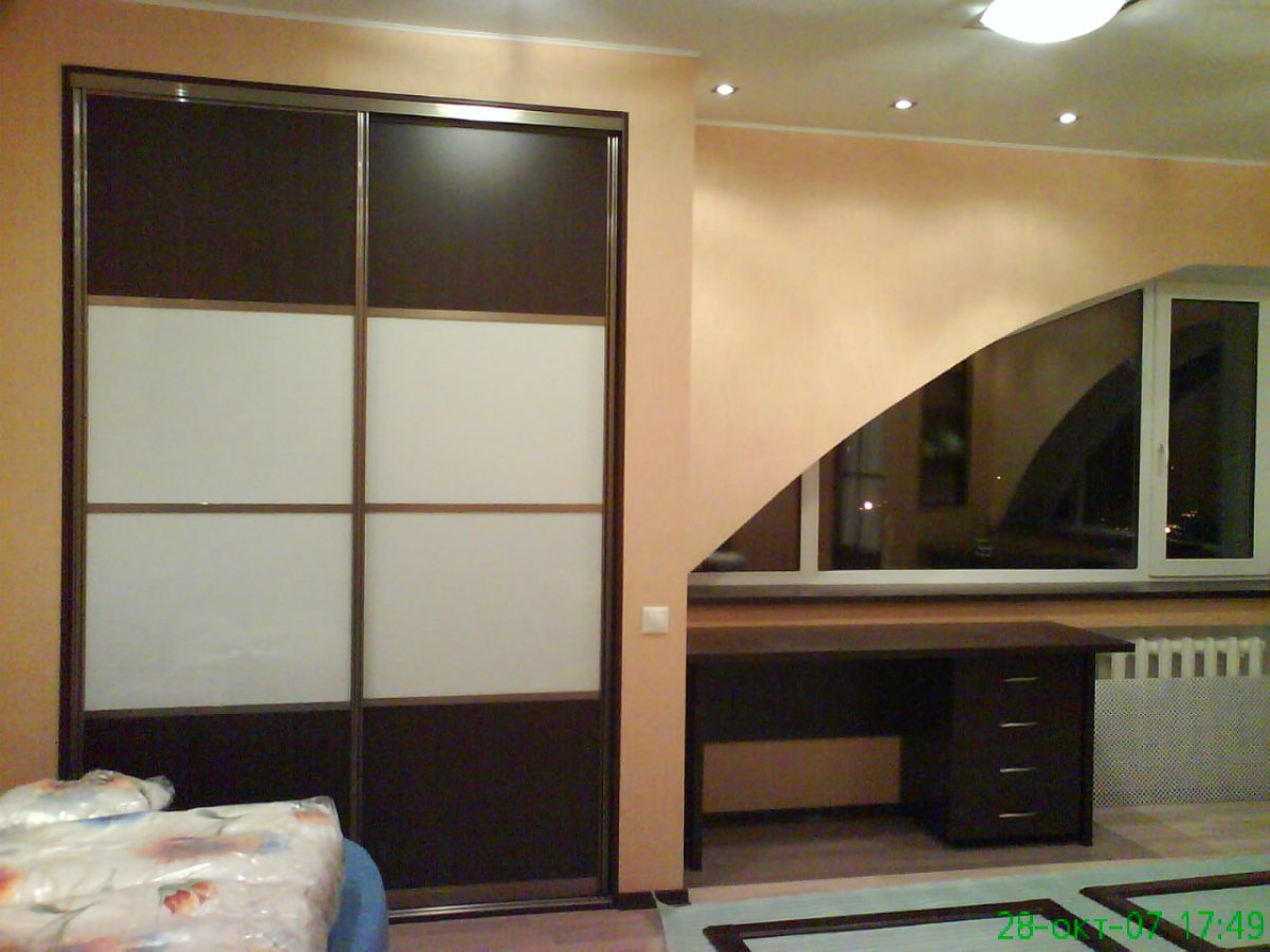 Шкаф купе из гипсокартона