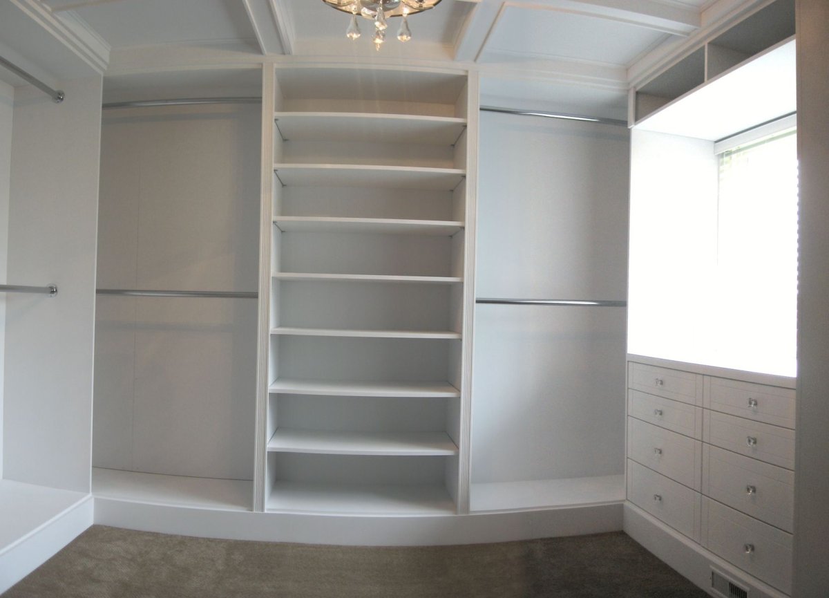 Гардеробные из гипрока