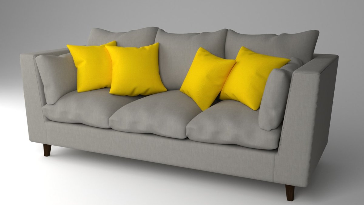 Диван прямой unico Sofa 2 Gray