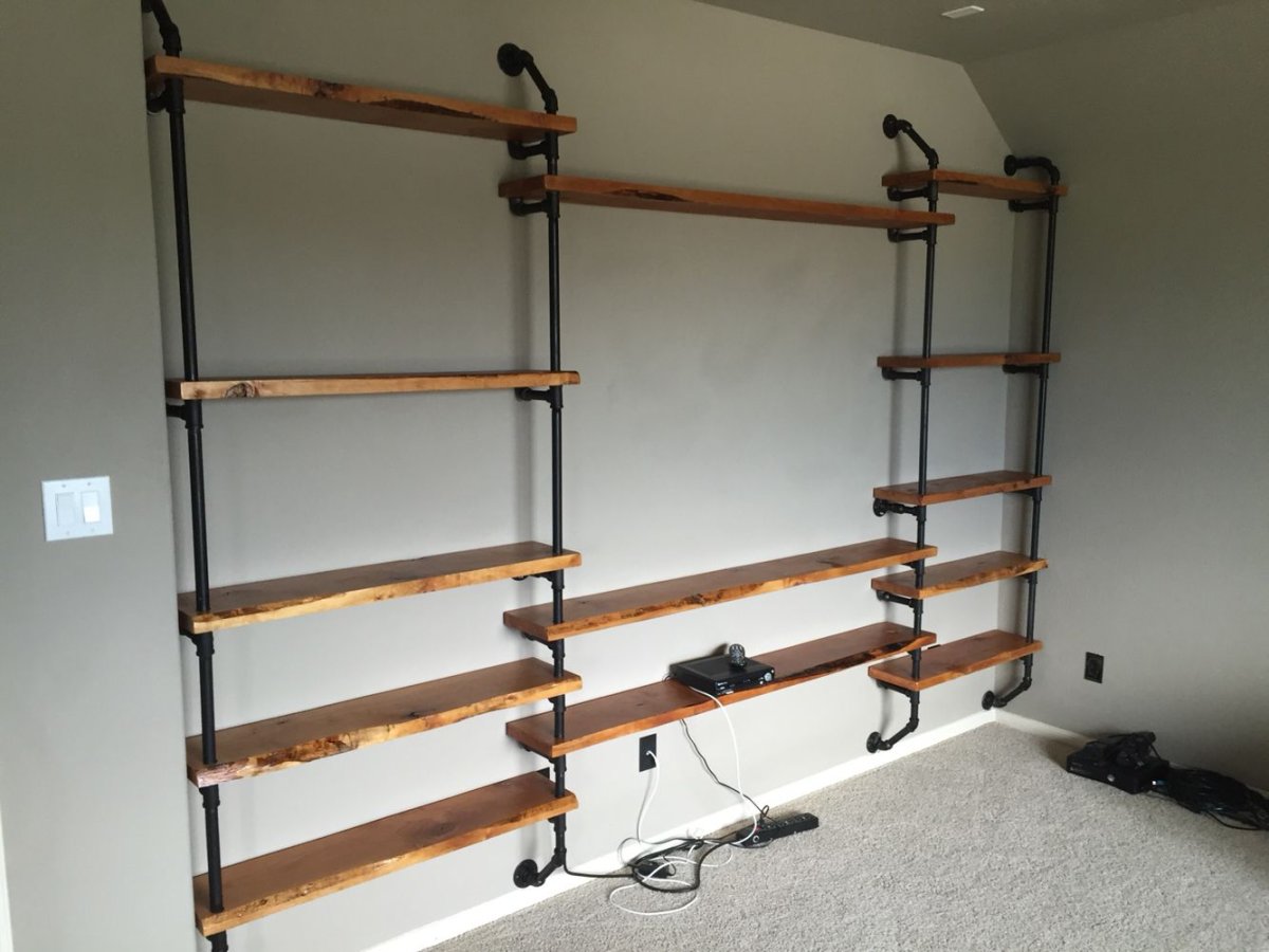 Стол стеллаж в стиле лофт