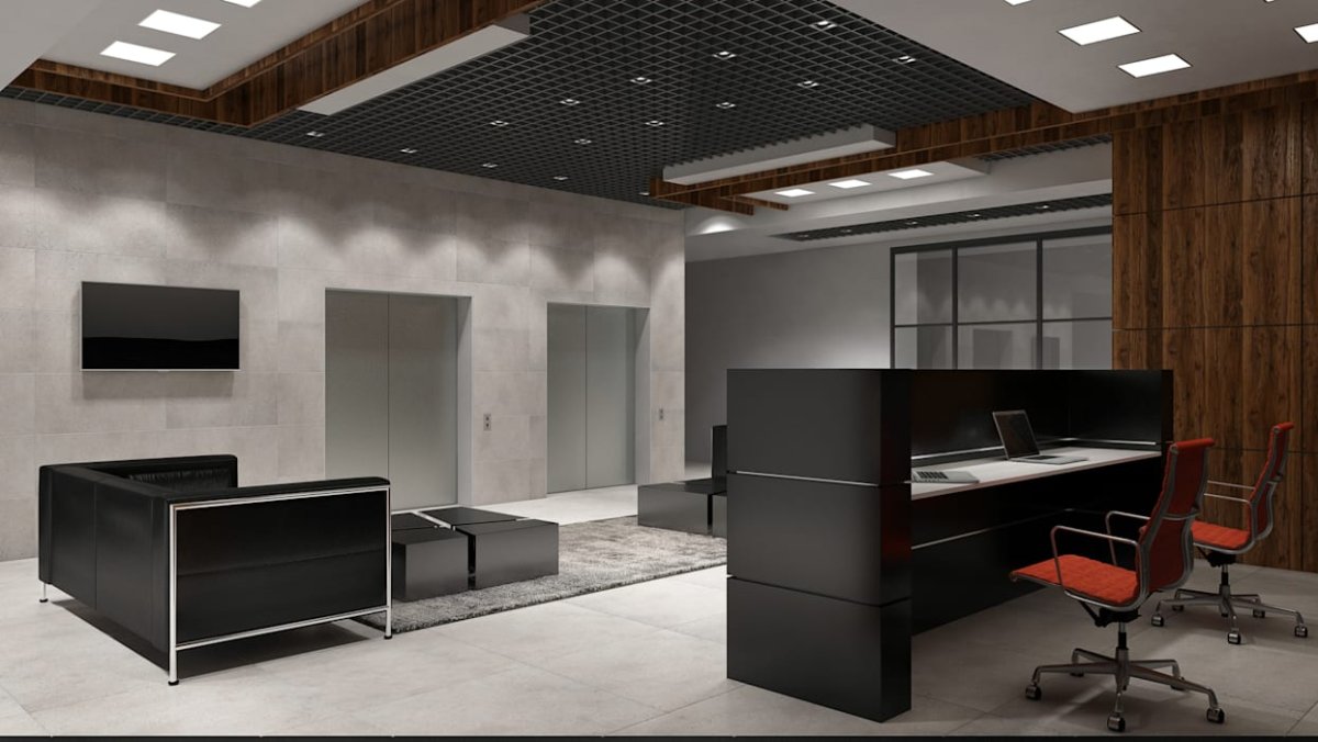 Ресепшн интерьер