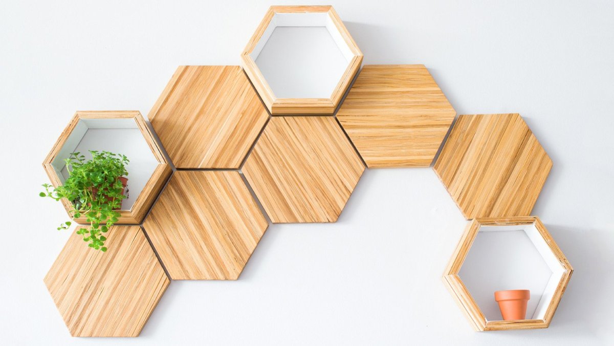 Шкаф в виде сот