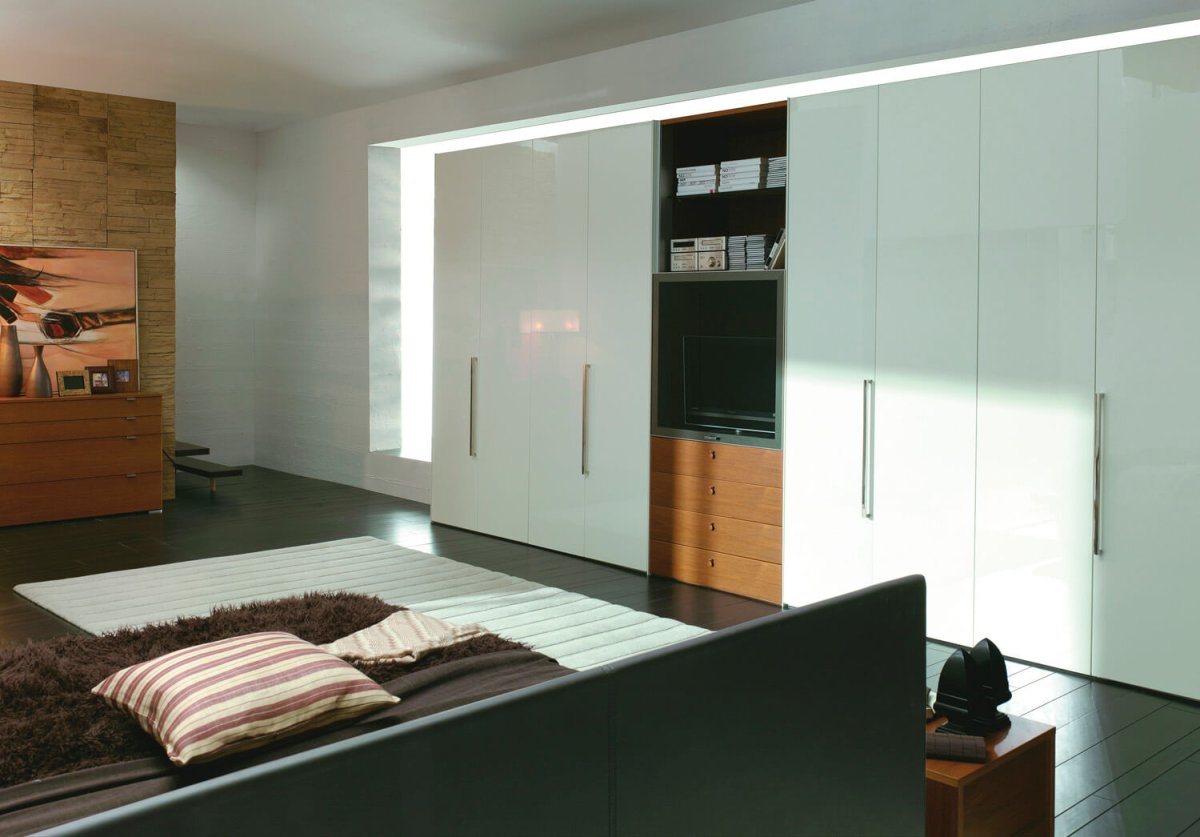 Шкафы встроенные хайтек