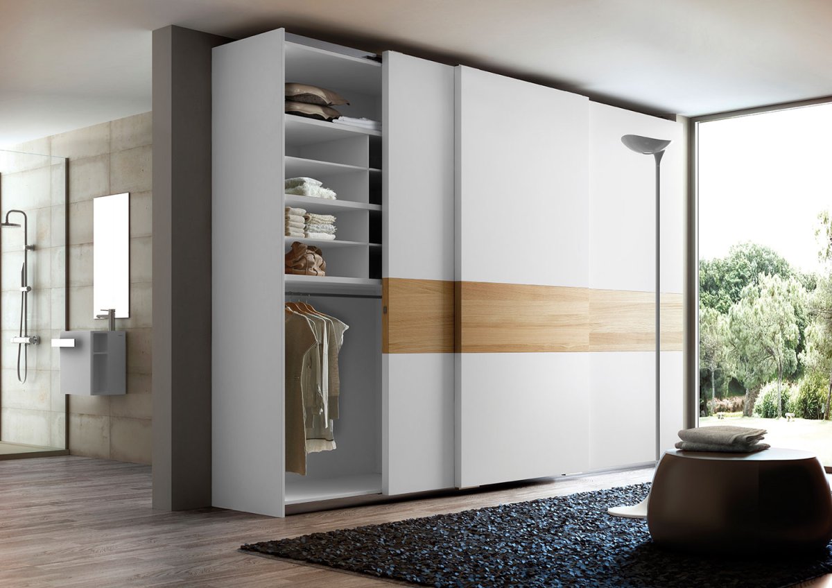 Модные встроенные шкафы 2022