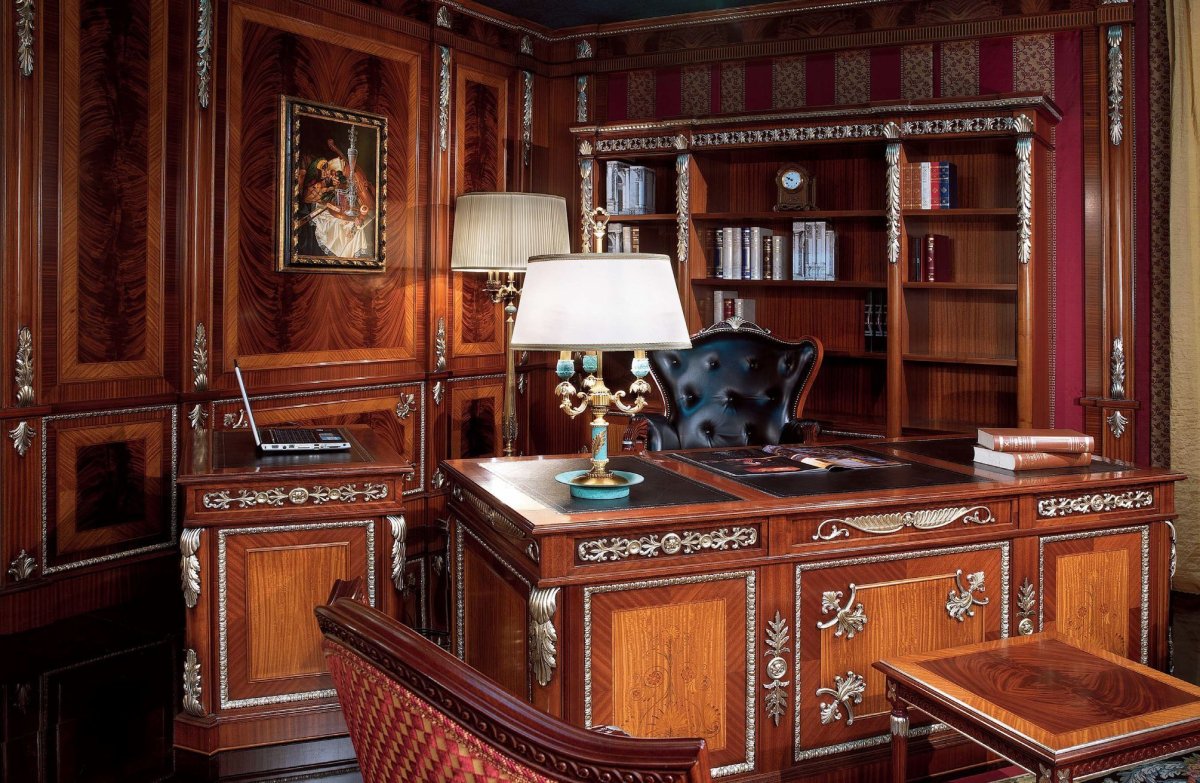 Отделка стен деревом в английском стиле