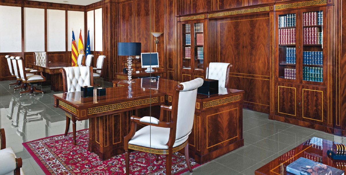 Кабинет в стиле сталинский Ампир