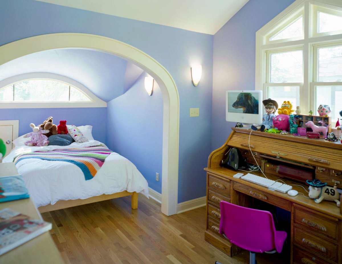 Арка в спальне