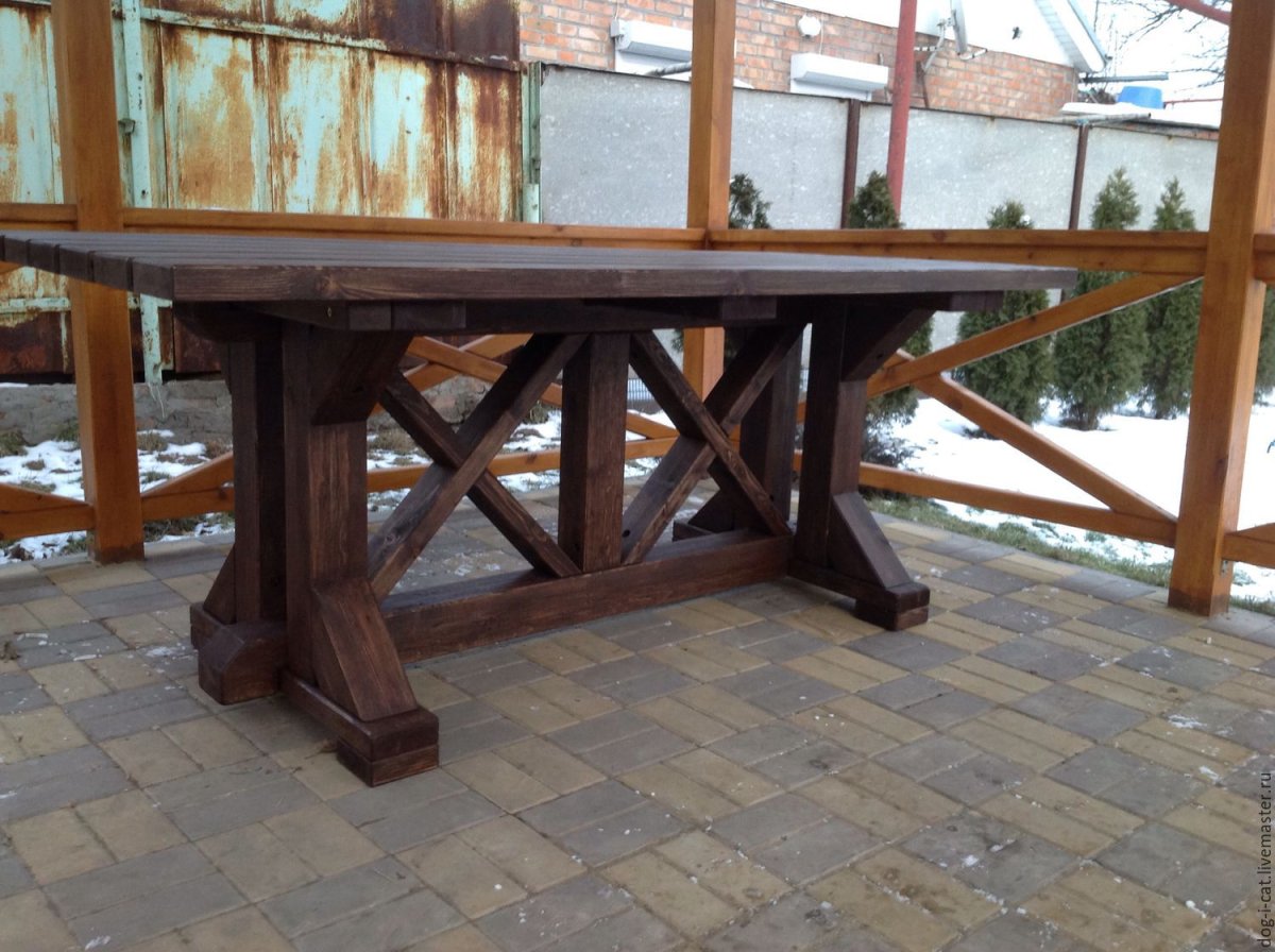 Рустикальный стиль мебель