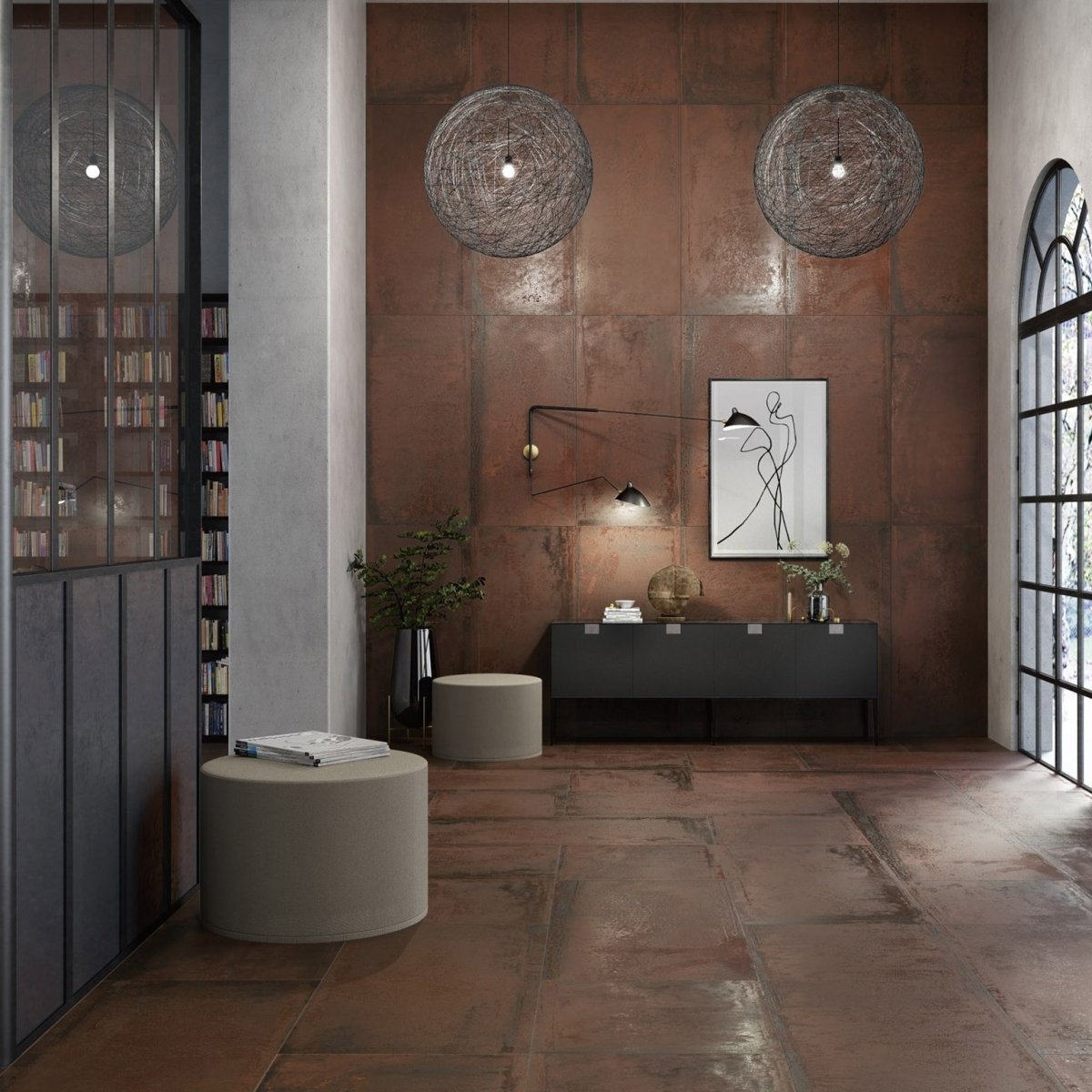 Колор Вуд Керама Марацци в интерьере