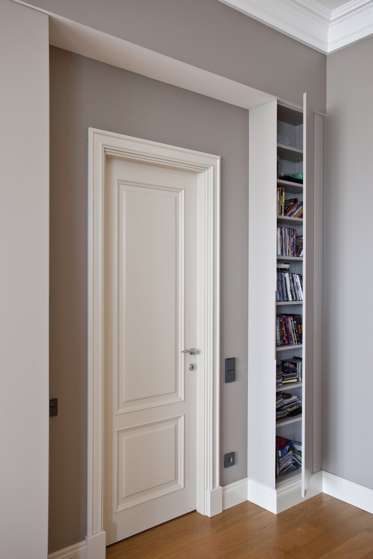 Деревянные откосы в интерьере