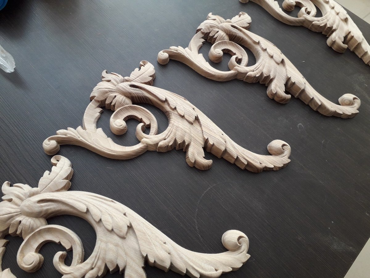 Декор накладки из пены