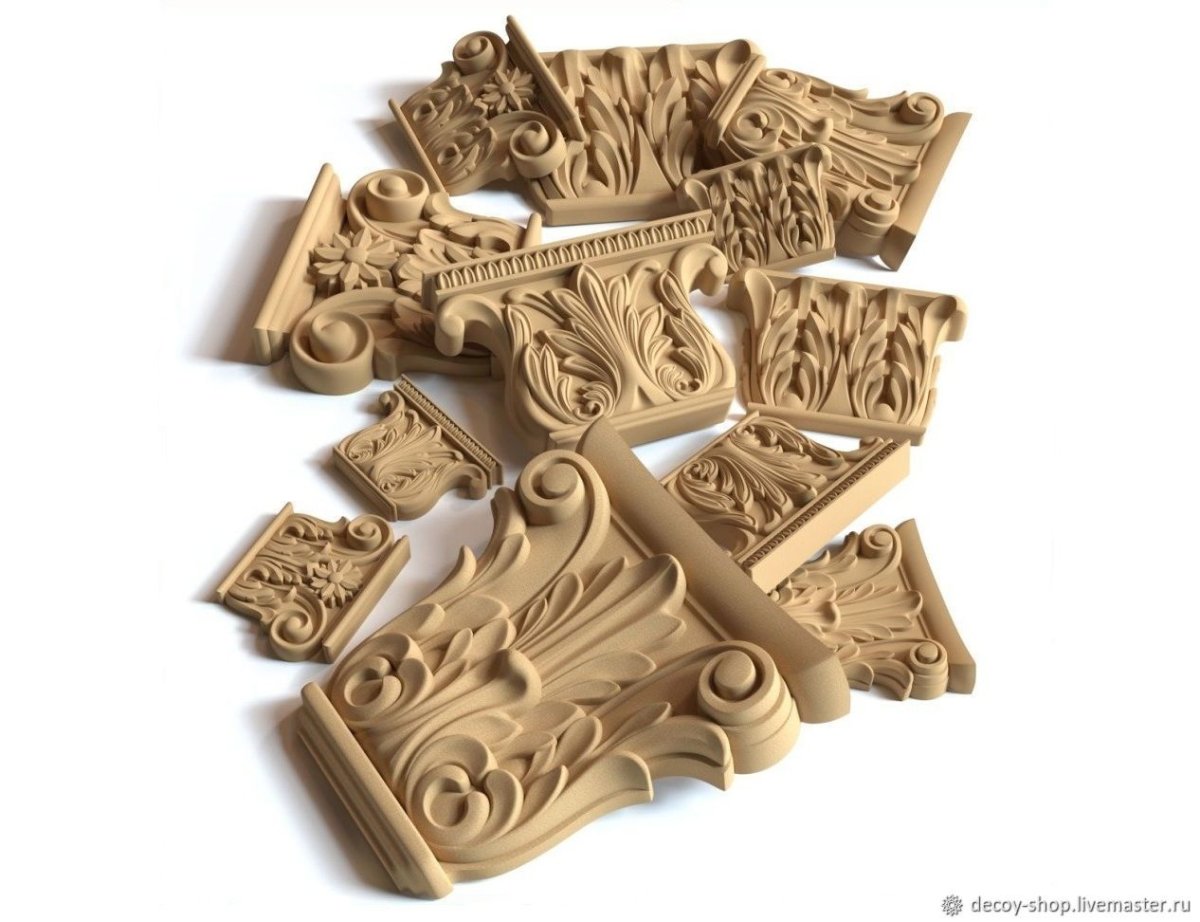 Резьба по дереву кости и камню