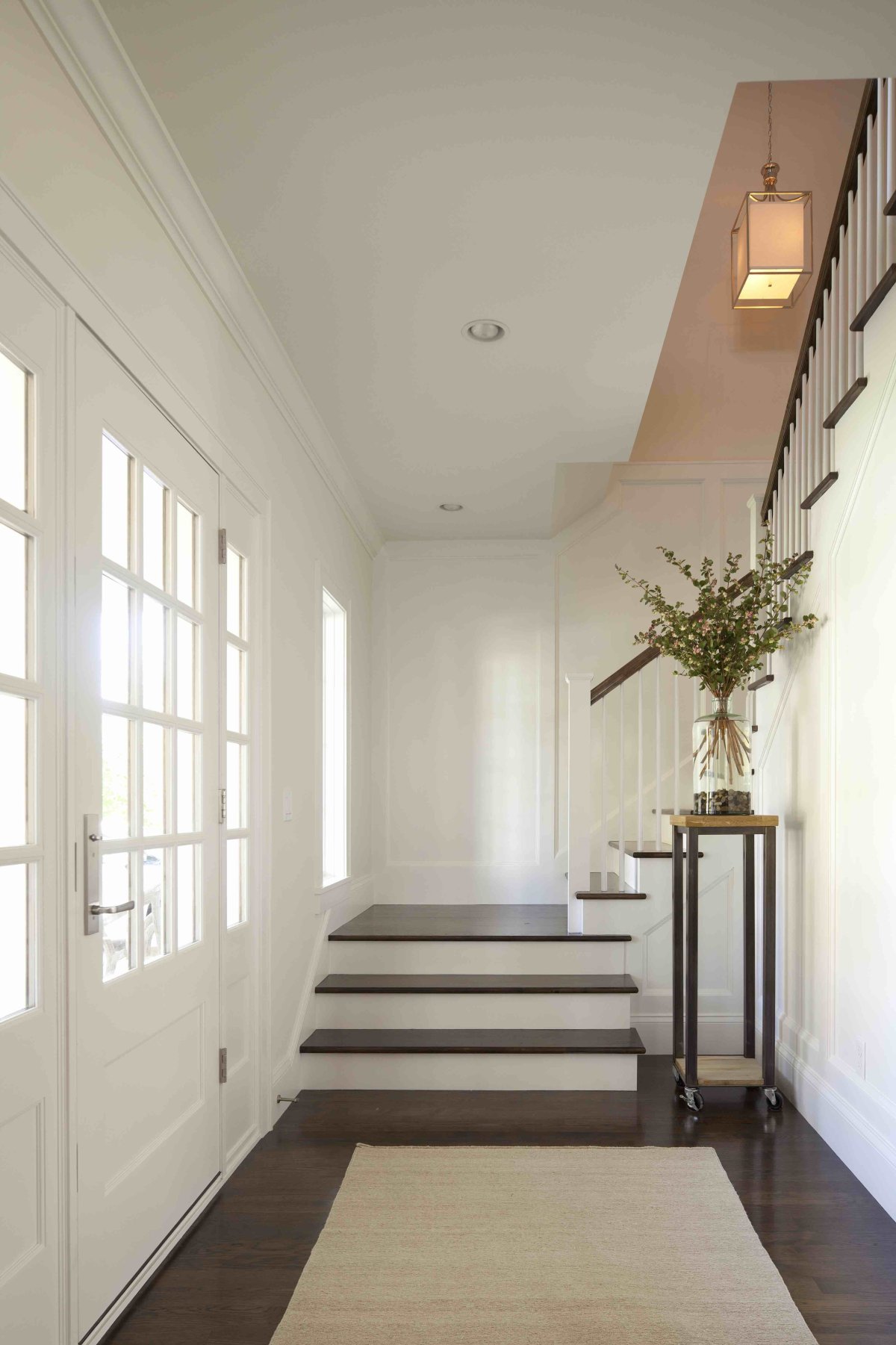 Парящая лестница поворотная