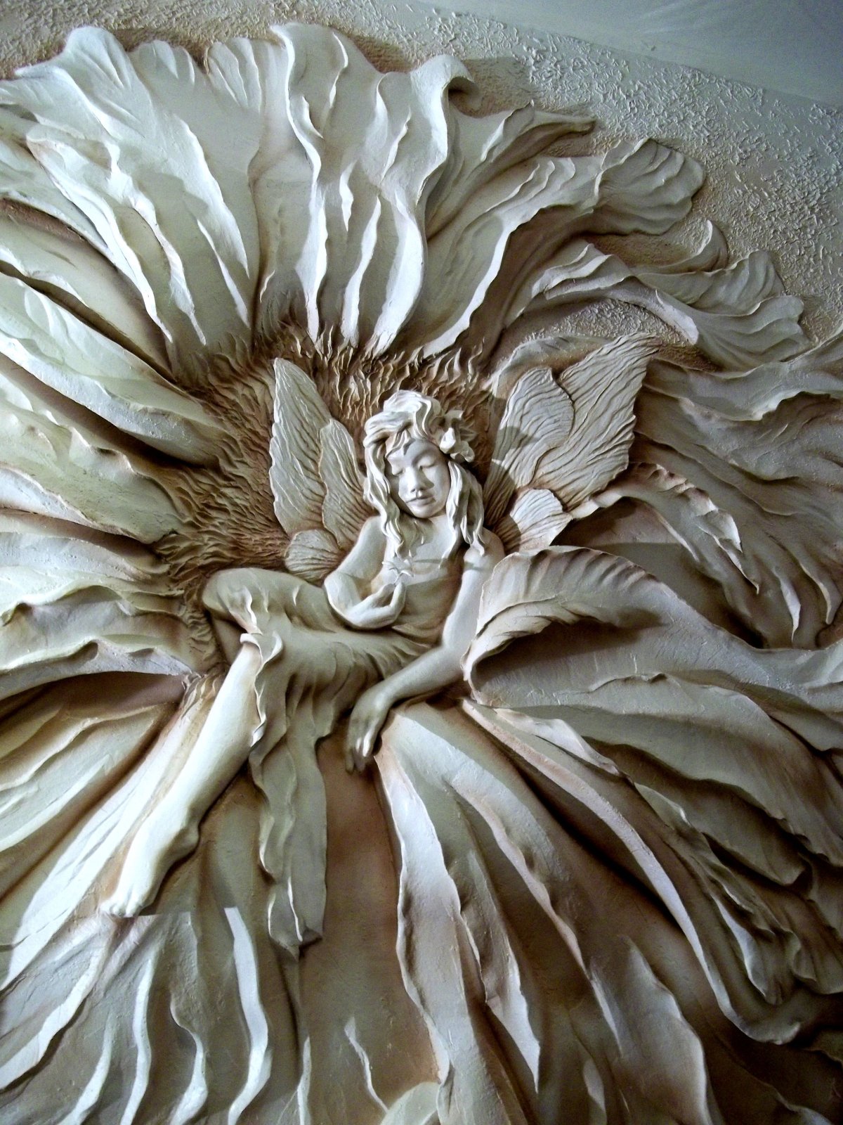 Фотообои барельеф Русалка