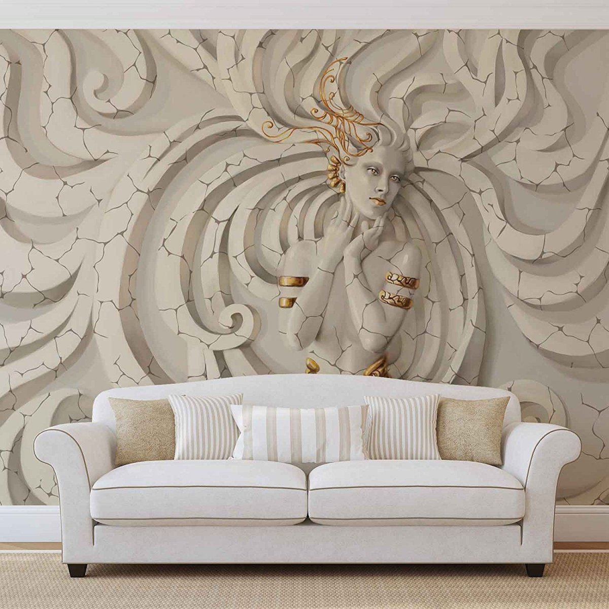 Портрет Ремизова скульптурный