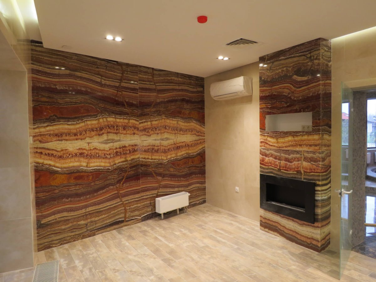 Камин мрамор Калакатта