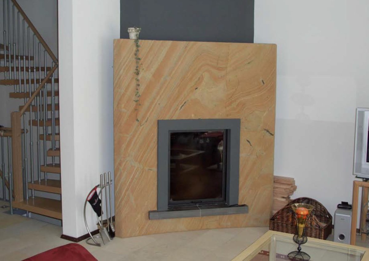 Камины облицовка декоративным камнем