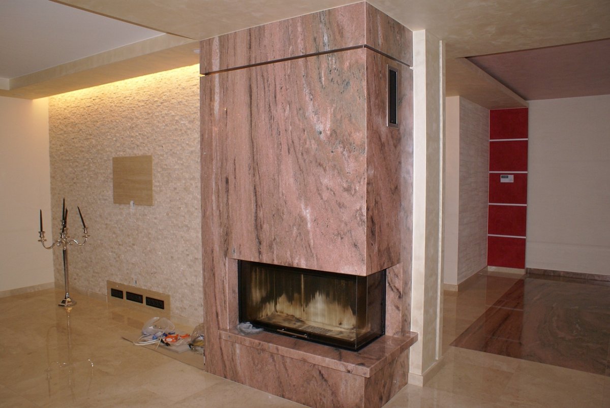 Декоративная штукатурка печи