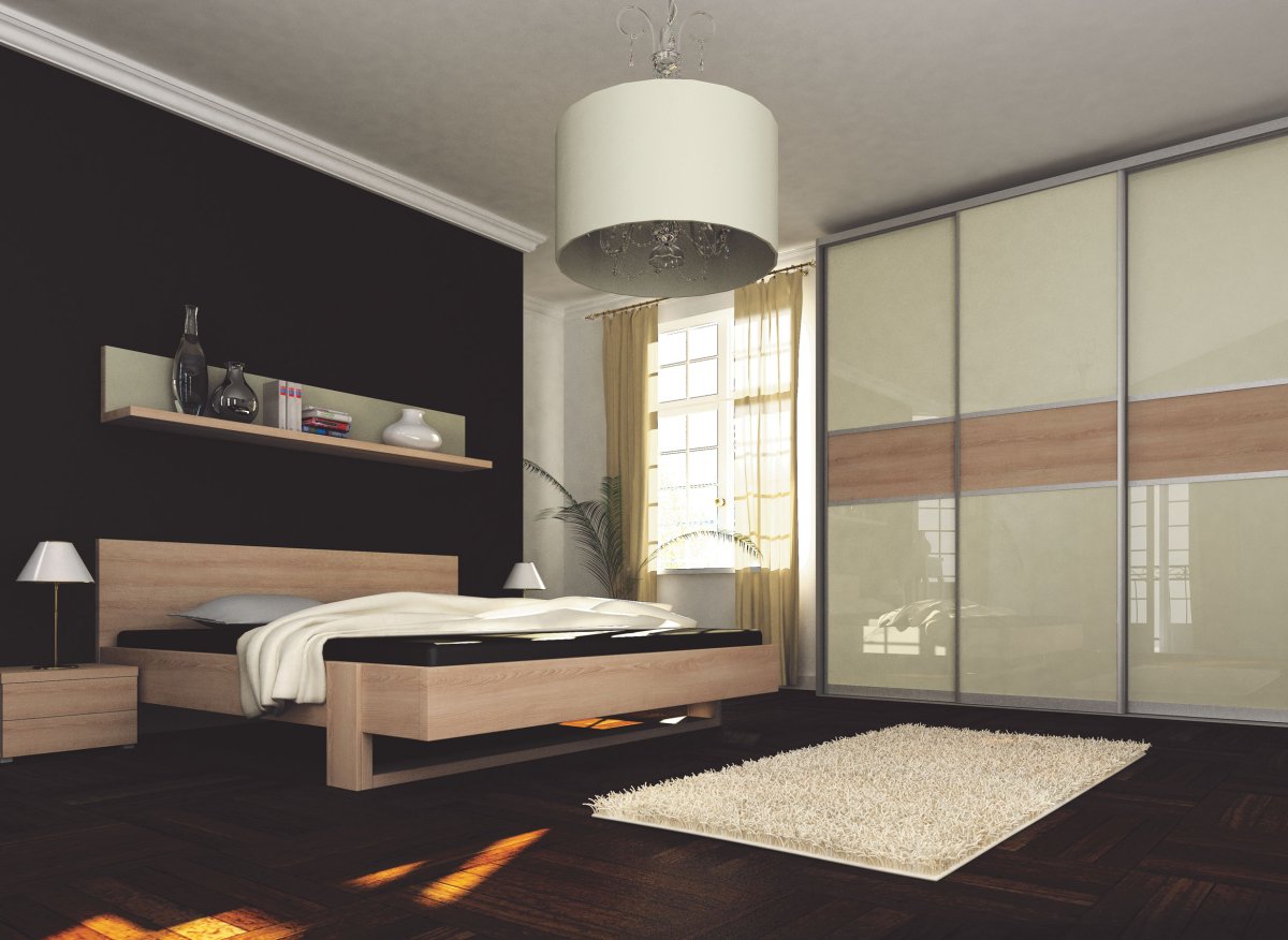 Шкаф в спальню в современном стиле