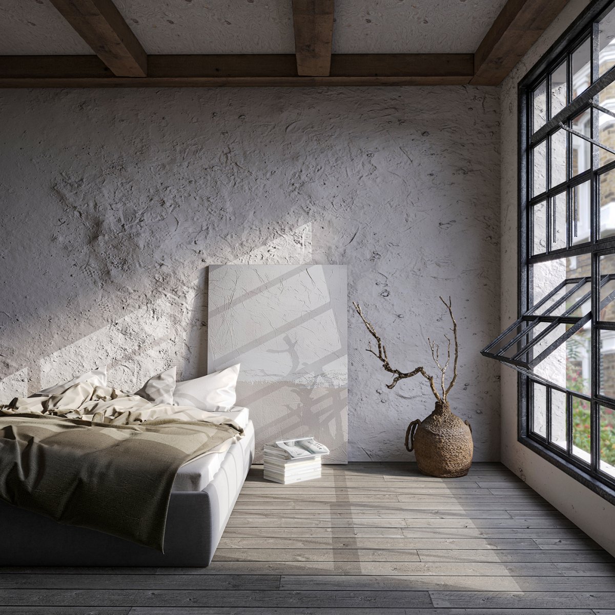 Ваби Саби спальня