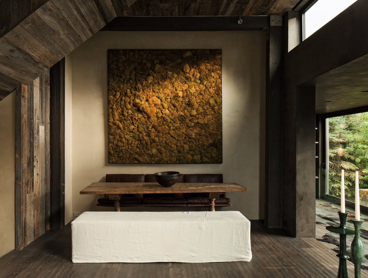 Бетонное кашпо Ваби Саби