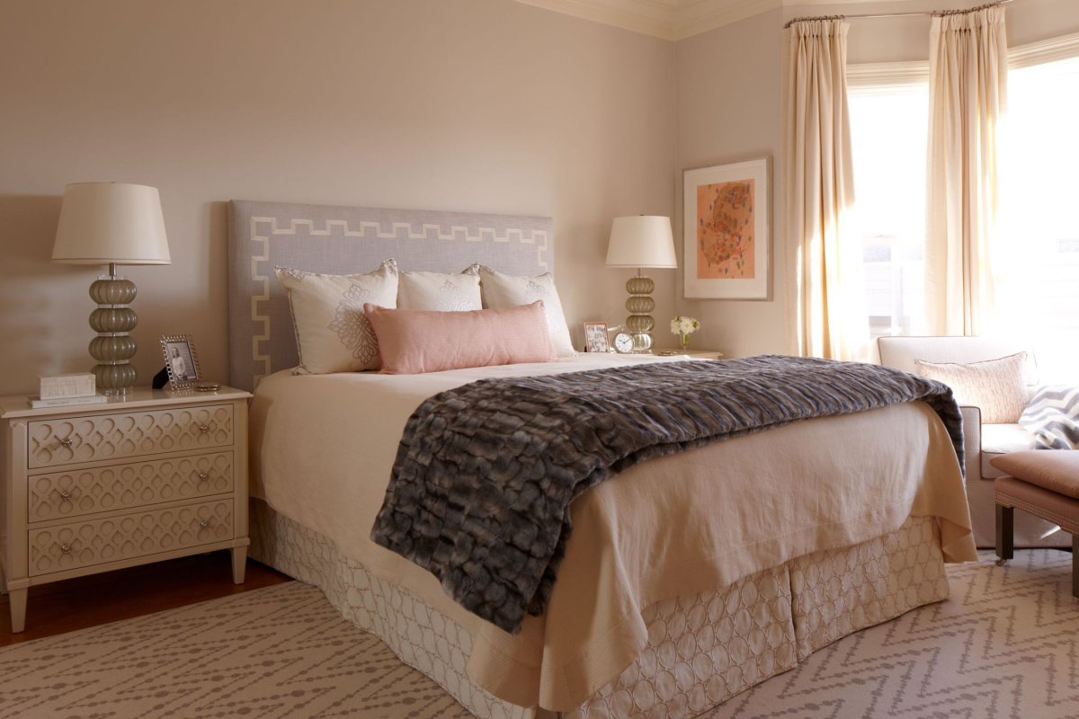 Расцветки спальни