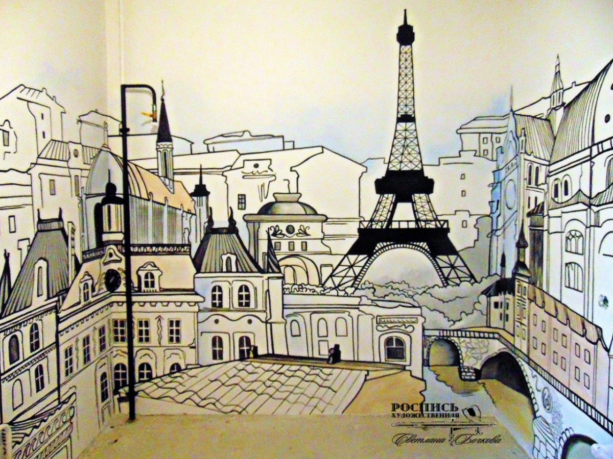 Роспись стен Самара